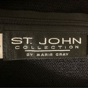 St. John Collection Black Sheath